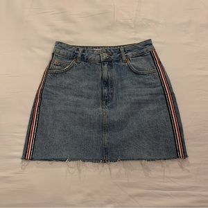 TopShop Denim Mini Skirt